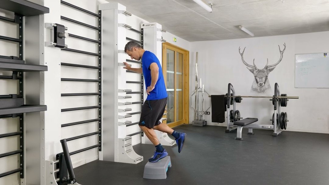 Extension mollets avec genoux fléchis